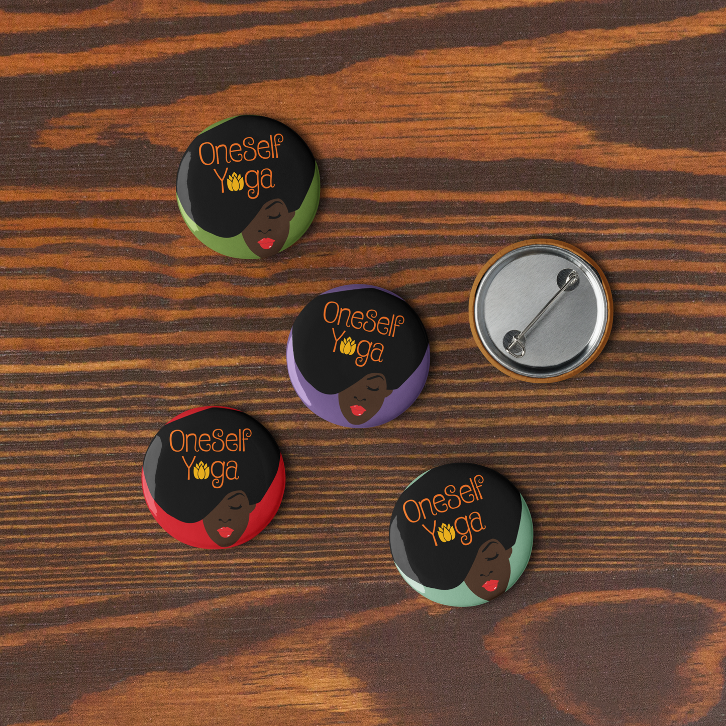 Oneself Unisex Buttons | A Decolonized Journey - Wear the movement