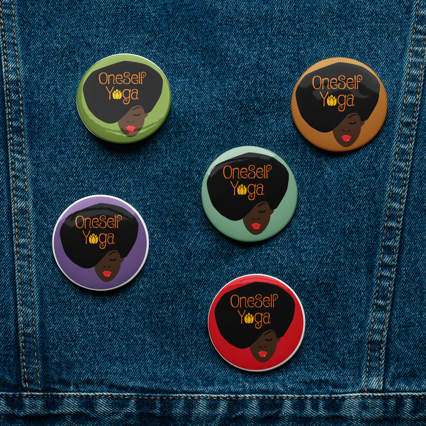 Oneself Unisex Buttons | A Decolonized Journey - Wear the movement