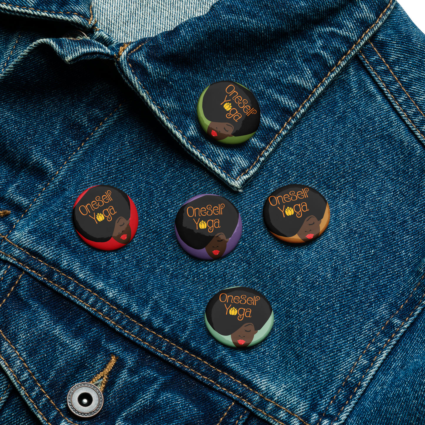 Oneself Unisex Buttons | A Decolonized Journey - Wear the movement
